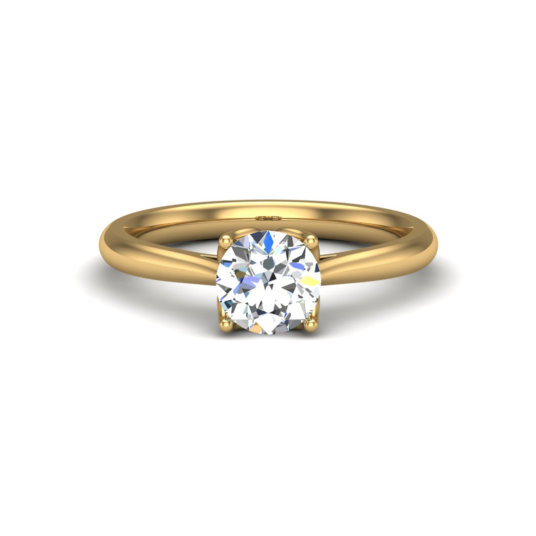 Jasmine Solitaire engagement Ring